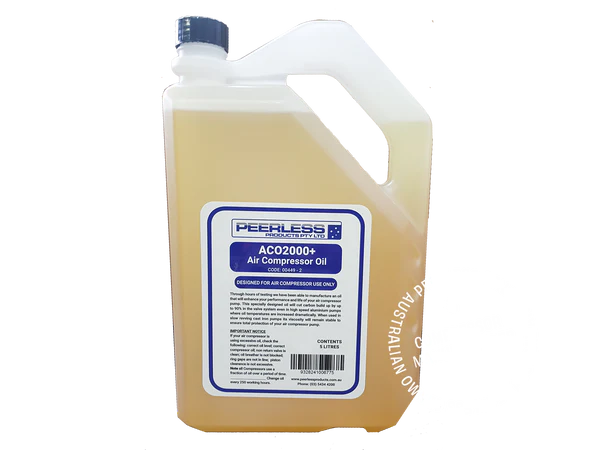 00449-2 ACO2000+ Semi Synthetic Compressor Oil 1L/5L: ISO 100 - for Piston Air Compressor