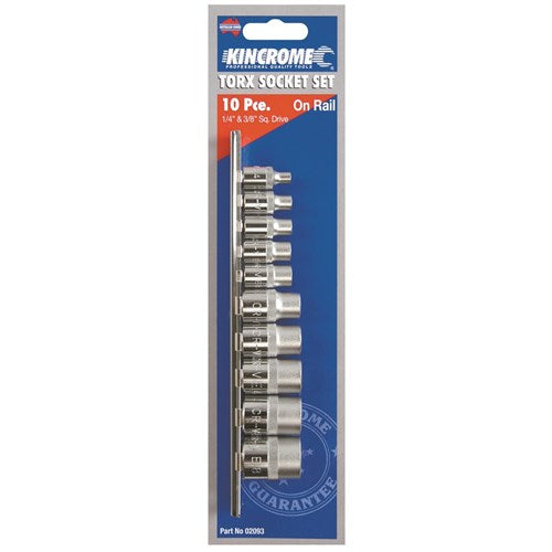 Kincrome Socket Set E-Torx 10 Pce