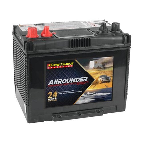 SUPERCHARGE ALL ROUNDER MRV50 MAINTENANCE-FREE SEMI-DEEP CYCLE 12V DUAL PURPOSE BATTERY