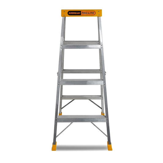 GORILLA DOUBLE SIDED A FRAME LADDER 4 STEP