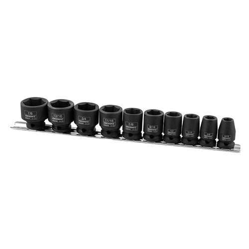 Impact Socket Set Imp 5/16-7/8