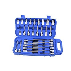 Kincrome - 30P 1/2Dr Metric Hex Socket Set