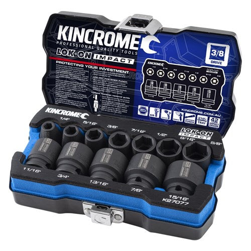 Kincrome- Lokon Imp Set 12P 3/8 Imp