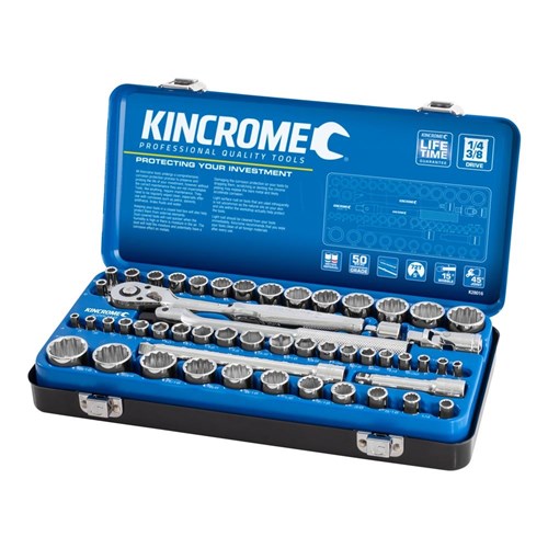 Socket Set 52P 1/4  3/8 Met/Imp