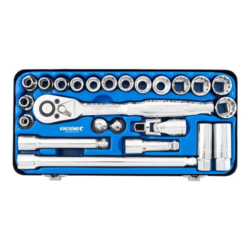 Kincrome Socket Set 24P 1/2Dr