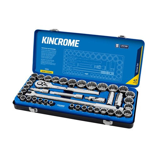 Kincrome Skt Set 42P 1/2D Met