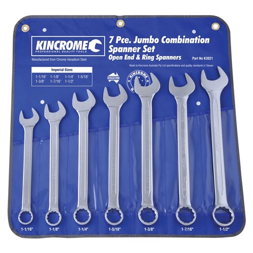 Jumbo Spanner Set Combo 7Pc Af