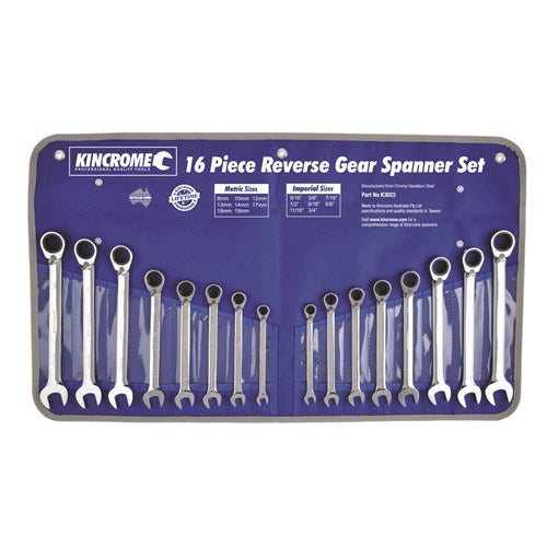 Ratchet Spanner Set