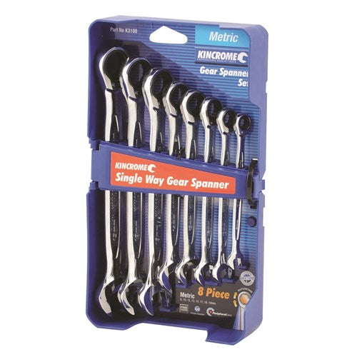 8Pce Gear Spanner Set