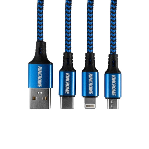 Kincrome 3 In 1 Charging Cable