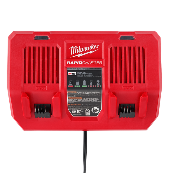 M18 Dual Bay Simultaneous Rapid Charger