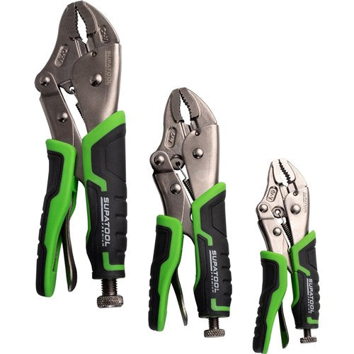 Lock Grip Plier Set 3Pc