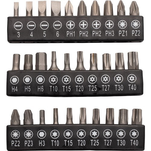 31P Ratchet Sdriver Bit Set