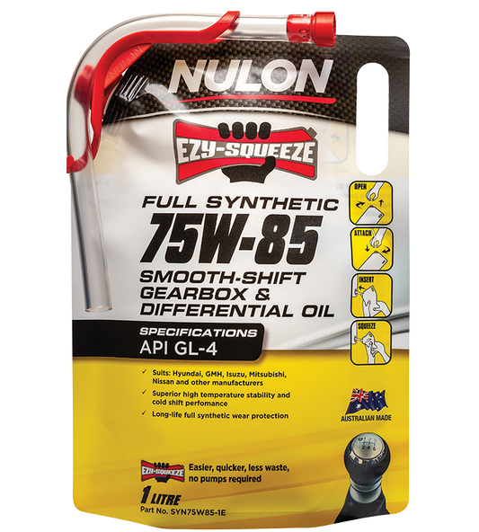 Full Synthetic 75W-85 Smooth Shift Manual Gearbox and Transaxle Oil 1L