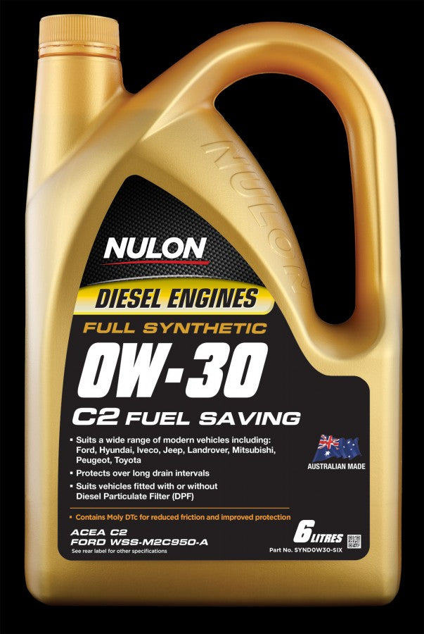 Full Synthetic 0W-30 C2 Engine Oil 6L