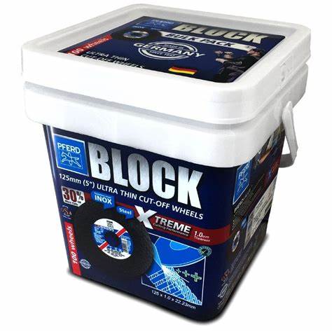 Ultra-Thin Block Bucket 100 Disc