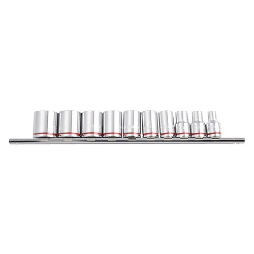 Socket Rail 10 Piece 3/8" Drive Imperial (Mirror Polish) - Imperial