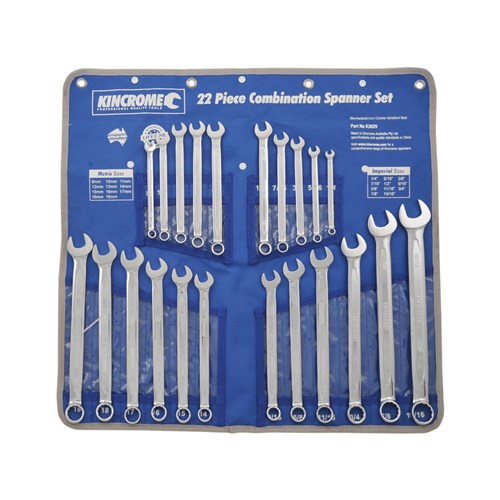 22Pce Spanner Set Kincrome