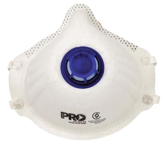 Pro Choice - P2 Valve Respirators Box Of 12  Pc321